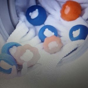 Pet hair remover reusable dryer ball 3 per pkg